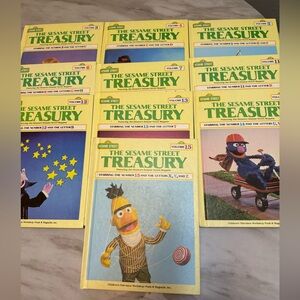 The Sesame Street Treasury Volume 3,4,5,6,7,12,13,14,15